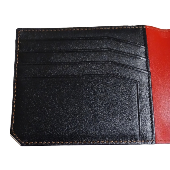 🔷️MCM NAVY BI-FOLD CARD CASE - Picture 5 of 10